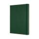 Notatnik B5+, notes MOLESKINE Classic XL 19x25cm w linie, twardy, myrtle green, 192 str, zielony