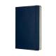 Notatnik A5, notes MOLESKINE Classic L 13x21cm gładki, twardy, sapphire blue, 400 str, niebieski