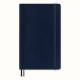 Notatnik A5, notes MOLESKINE Classic L 13x21cm w linie, miękki, sapphire blue, 400 str, niebieski