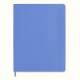Notatnik B5+, notes MOLESKINE Classic XL 19x25cm w linie, miękki, hydrangea blue, 192 str, niebieski