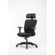 Fotel biurowy, krzesło obrotowe, OFFICE PRODUCTS Zakynthos, czarny