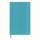 Notatnik A5, notes MOLESKINE L 13x21cm gładki, miękki, reef blue, 192 str, niebieski