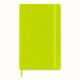 Notatnik A5, notes MOLESKINE Classic L 13x21cm gładki, miękki, lemon green, 240 str, zielony