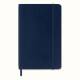 Notatnik A6, notes kieszonkowy MOLESKINE P 9x14cm w linie, miękki, sapphire blue, 192 str, niebieski