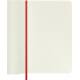 Notatnik A6, notes kieszonkowy MOLESKINE P 9x14cm w kropki, miękki, 192 str, czerwony
