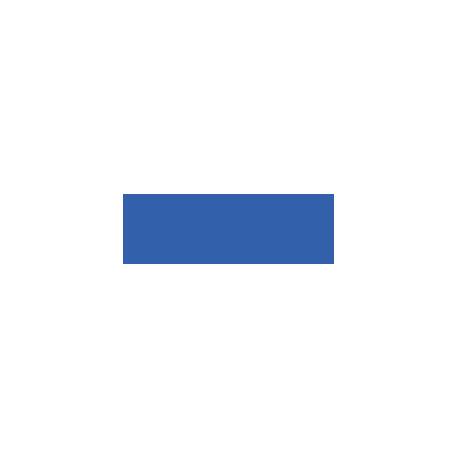 Brystol B2, kolorowy karton 50x70 cm, 270g, 25 arkuszy, niebieski, Happy Color