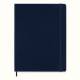 Notatnik B5+, notes MOLESKINE Classic XL 19x25cm w linie, twardy, sapphire blue, 192 str, niebieski