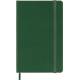 Notatnik A6, notes kieszonkowy MOLESKINE P 9x14cm w linie, twardy, myrtle green, 192 str, zielony
