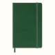 Notatnik A6, notes kieszonkowy MOLESKINE P 9x14cm w linie, twardy, myrtle green, 192 str, zielony
