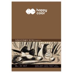 Blok szkicowy ECO, ART, A4, 80 ark, 80g, Happy Color