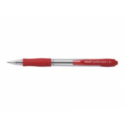 Długopis automatyczny Pilot SUPER GRIP, czerwony