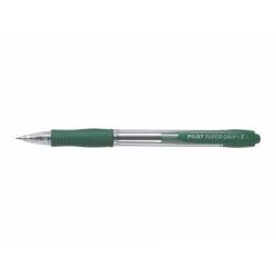 Długopis automatyczny Pilot SUPER GRIP, zielony