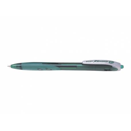 Długopis Pilot REXGRIP F, wkład olejowy, zielony