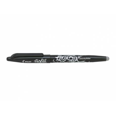 Długopis zmazywalny, Pilot Frixion Ball, ścieralny długopis, 0.7, czarny
