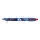 Długopis żelowy Pilot B2P, automatyczny, czerwony