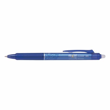 Długopis ścieralny, Pilot Frixion Clicker, zmazywalny długopis, 0.5, niebieskie