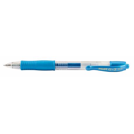 Długopis żelowy Pilot G2, metallic M, niebieski