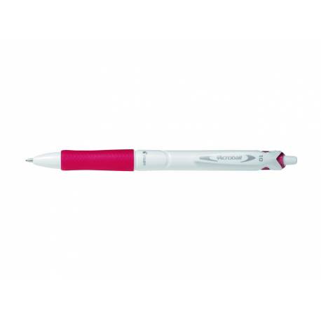 Długopis Pilot Acroball Pure White, olejowy, czerwony