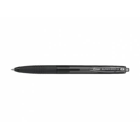 Długopis Pilot SUPER GRIP G, olejowy długopis automatyczny , czarny
