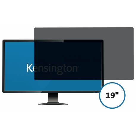Filtr prywatyzujący Kensington, ochrona oczu filtr na monitor 48,2 cm, 19", format 16:9
