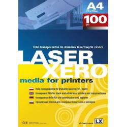 Folia LX do kserokopiarek i drukarek laserowych, folia A4, 100szt.