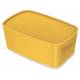 Pojemnik biurowy MyBox Leitz Cosy mały z pokrywką, żółty