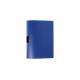 Skoroszyt zaciskowy, plastikowy skoroszyt z klipsem, na dokumenty A4 Biurfol, niebieski