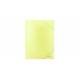 Teczka plastikowa, teczka z gumką na dokumenty A4, pastel żółta, Biurfol