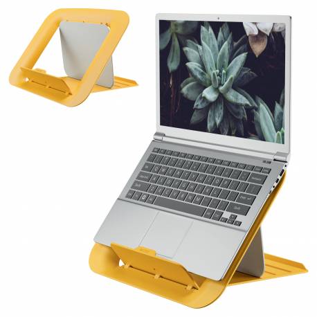 Podstawka pod laptopa Leitz Ergo Cosy, żółta