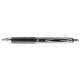 Długopis żelowy UNI UMN207 pstrykany, końc-0.4 mm, czarny