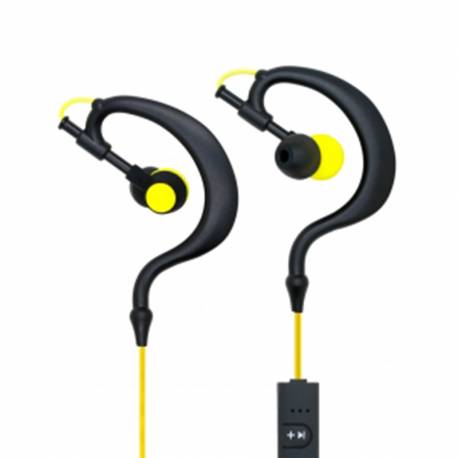 Słuchawki bezprzewodowe douszne z mikrofonem AP-B23 sport, Bluetooth