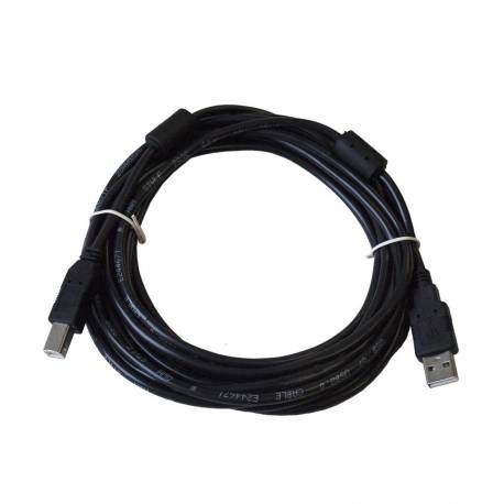 Kabel do drukarki USB 2.0 A-B, 5m, black