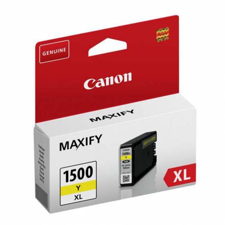 Tusz Canon PGI1500XL do MB2050/2350/2755, yellow, 12ml, blistr