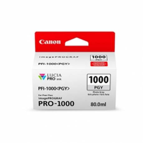 Tusz Canon PFI-1000 do iPF Pro-1000 , 80ml, photo grey, 3165 str