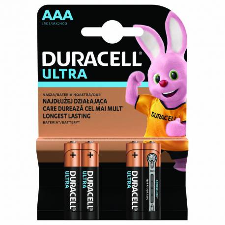 Baterie Duracell LR3, baterie AAA, MN2400 (K4) Ultra Powercheck