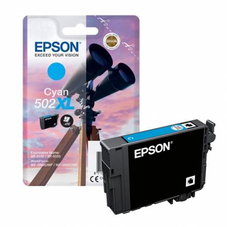 Tusz Epson 502XL do Expression Home XP-5105/XP-5100, 6,4 ml, Cyan