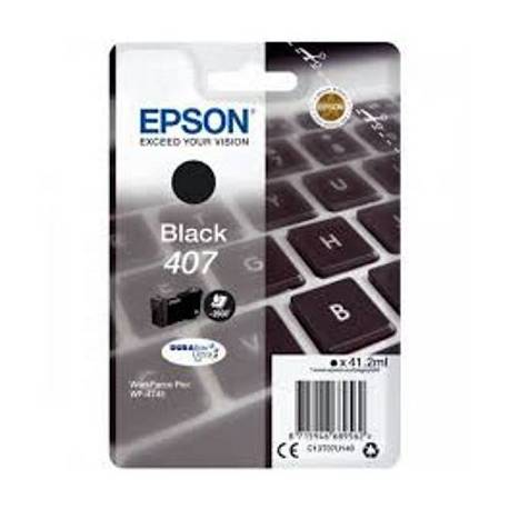 Tusz Epson 407 do WF-4745DTWF, 41,2 ml, Black