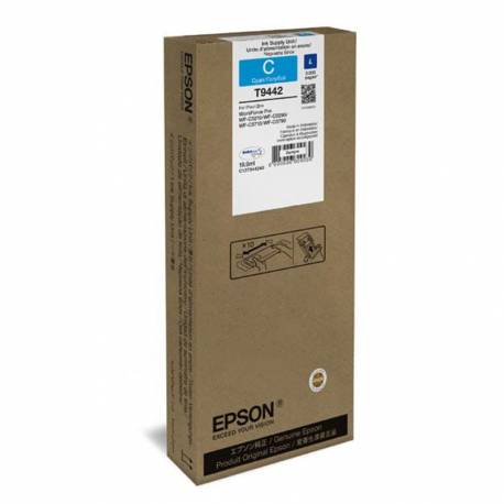 Tusz Epson do WorkForce Pro WF-C5210/C5290/C5710/C5790 3k, 19,9 ml, cyan