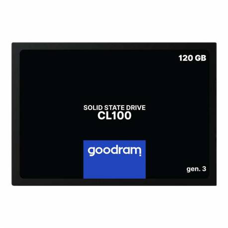 Goodram dysk SSD CL100 2,5" GEN.3, SATA 3, 120GB, 500/360 MB/s