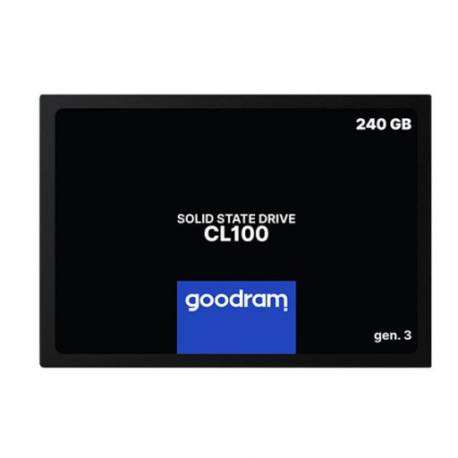 Goodram dysk SSD CL100 GEN.3 2,5", SATA 3, 240GB, 520/400 MB/s