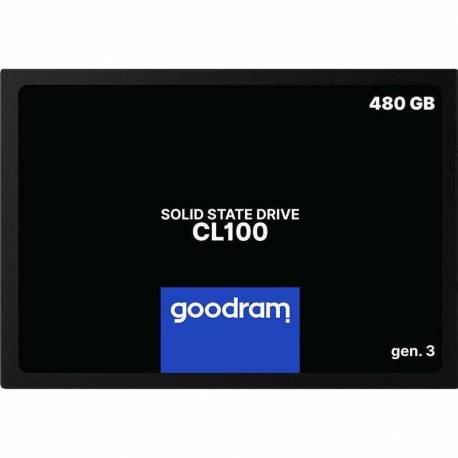Goodram dysk SSD CL100 2,5", SATA 3, 480GB, 540/460 MB/s