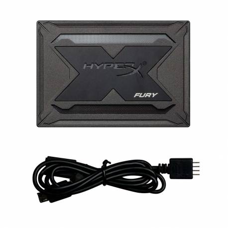 Kingston dysk SSD HyperX Fury SHFR 2,5", SATA 3, USB 3.1, 960GB, RGB, zewnęt