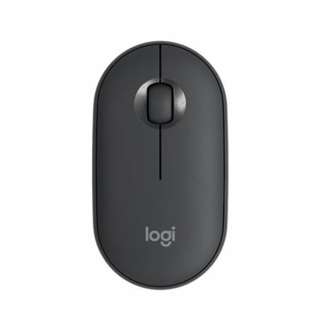 Logitech M350 mysz optyczna Pebble , bezprzewodowa, USB, Grafitowa