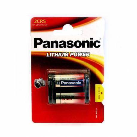 Baterie Panasonic litowa foto 2CR5/1BP, 1szt. DL245
