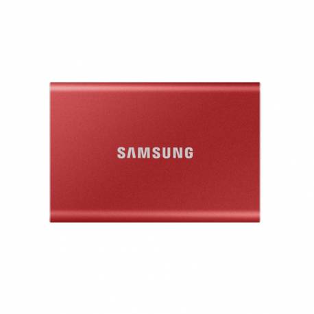 Samsung dysk SSD T7 Portable, 500 GB, Red