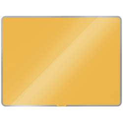 Szklana tablica magnetyczna Leitz Cosy 80x60cm, żółta