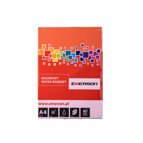 Papier kolorowy Emerson fluoroscencyjny A4 80g (250k) mix