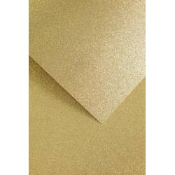 Karton brokatowy Złoty A3 5szt 210g/m2