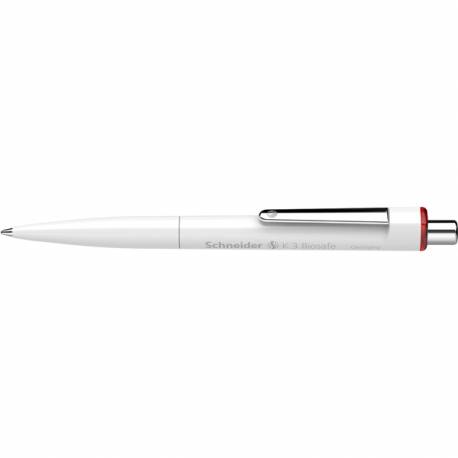 Długopis automatyczny Schneider K3, Biosafe, M, czerwony