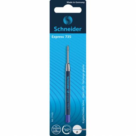 Wkład do długopisu Schneider Express 735 F, 0,7mm, niebieski